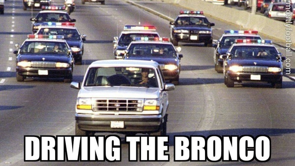 driving the Broncoの英語