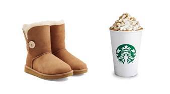 UGGブーツとスタバ